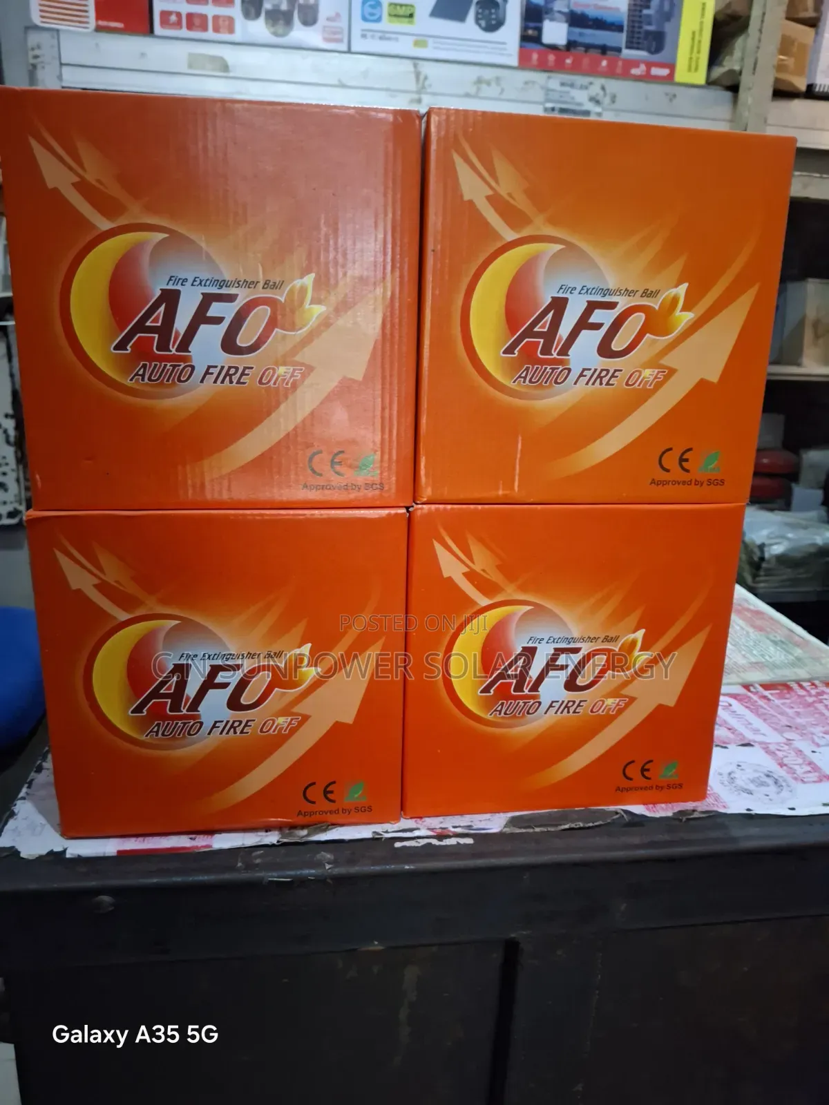Afo, Auto Fire Off, Fire Extinguisher
