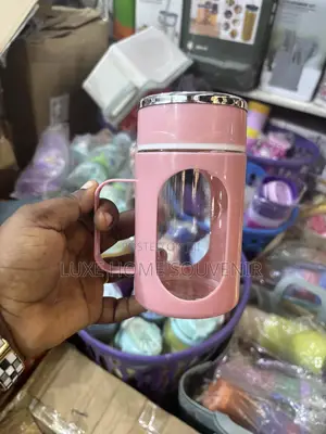 Double Layer Office Cup With Cartoon