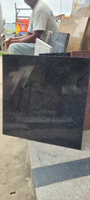 Black Galaxy Granite Tiles 60cm X 60cm X 20mm