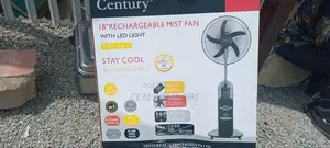 Century 18-inch Rechargeable Mist Fan. With Led Light, Frc-45-f