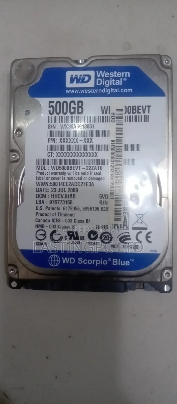 500gb Hdd Internal