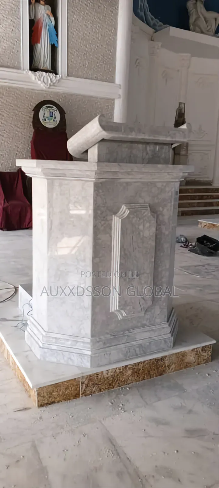 Lectern Marble Construction and Fabrication