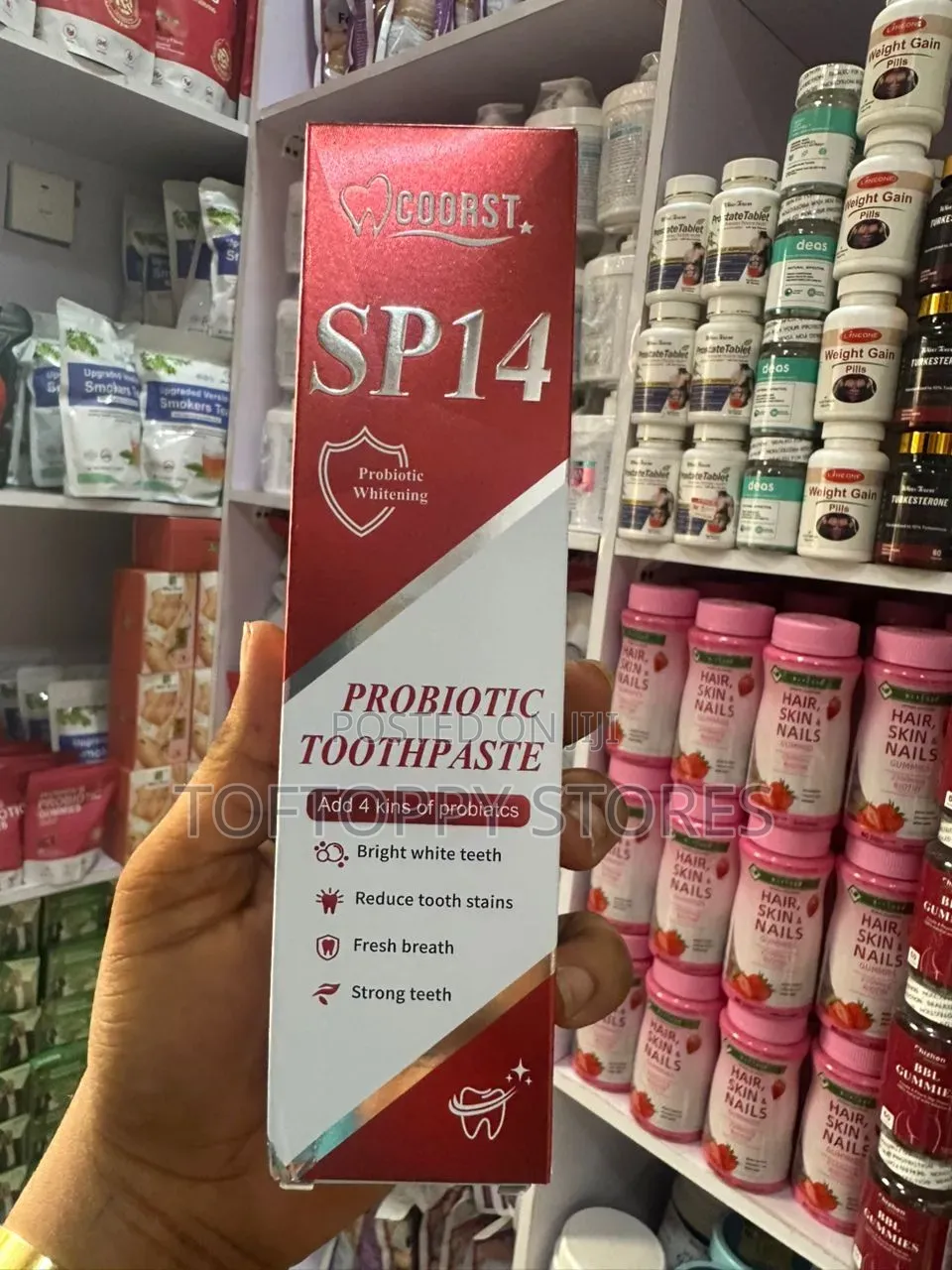 Probiotic Whitening Toothpaste Sp14