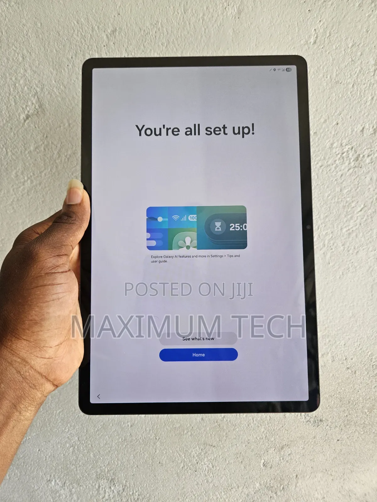 Samsung Galaxy Tab S8+ 128 GB Black