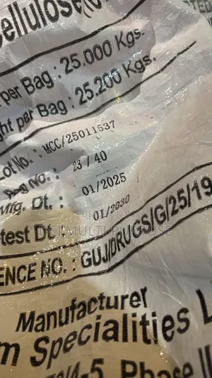 Micro Crystalline Cellulose (Mcc 102)