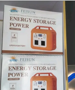 Feisun 500w Solar Generator and 100watts Panel