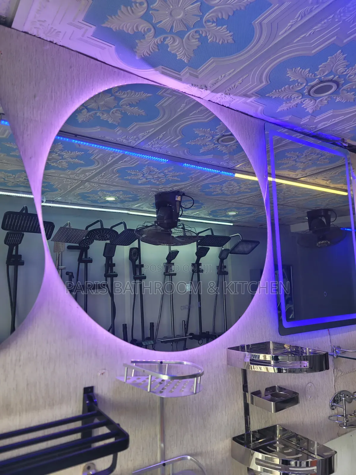 80x80cm Smart Led Mirror