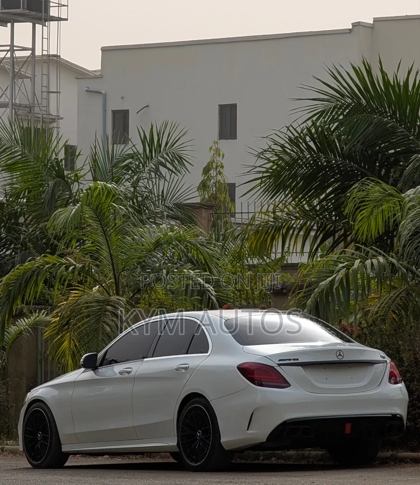 Mercedes-Benz C43 4Matic Sedan AWD (3.0L V6 9AM) 2017 White