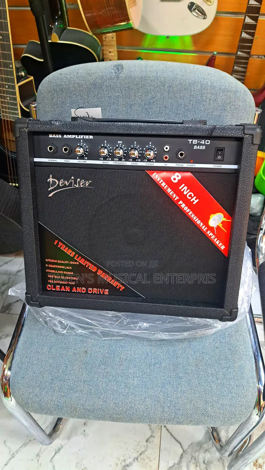 Deviser Tb-40 Bass Guitar Amplifier