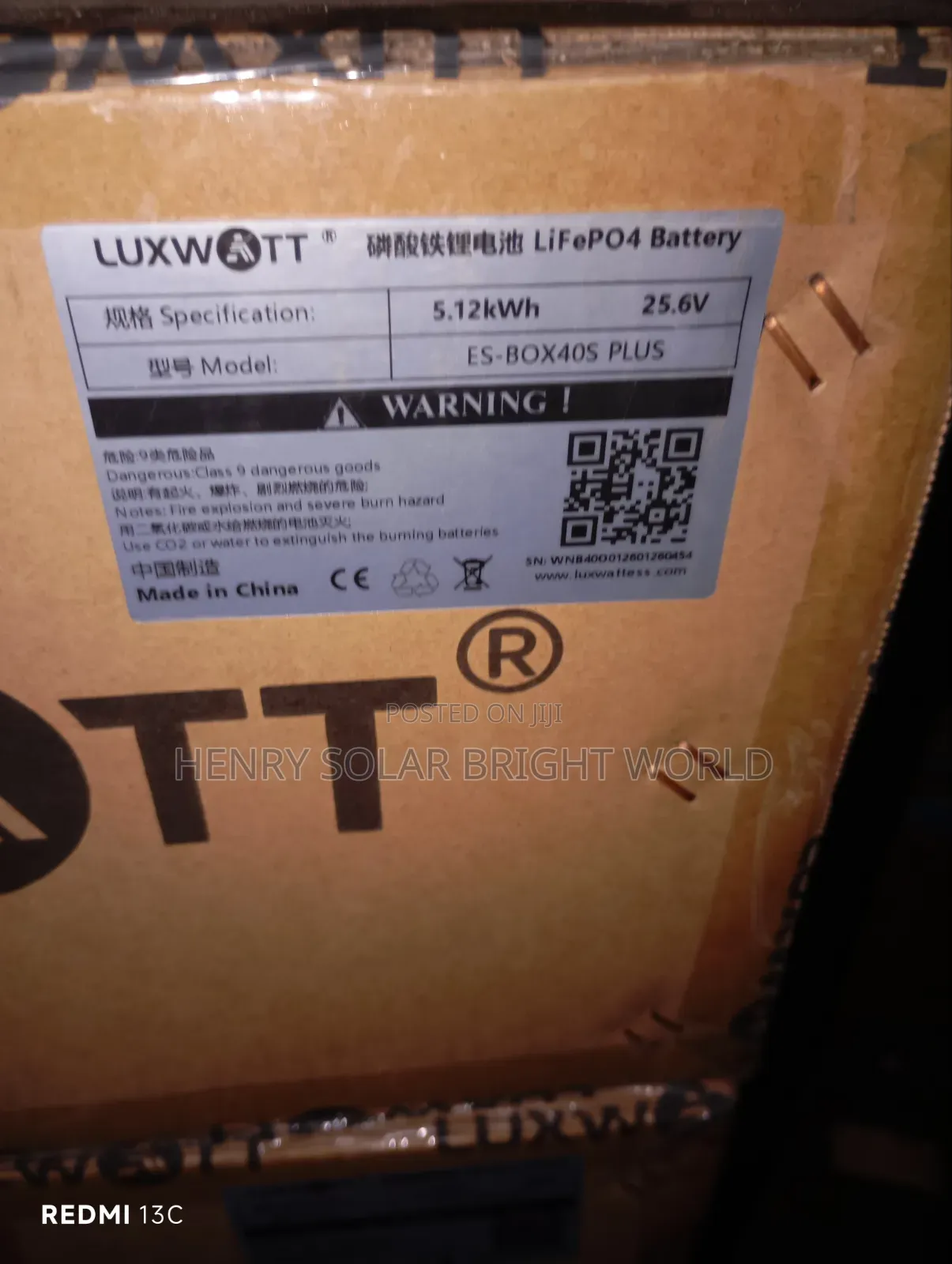 Luxwatt 5kwh 24v Lithium Battery