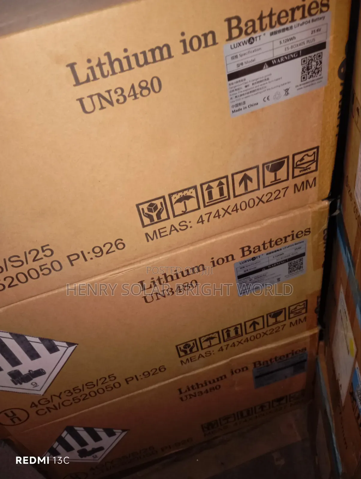 Luxwatt 5kwh 24v Lithium Battery