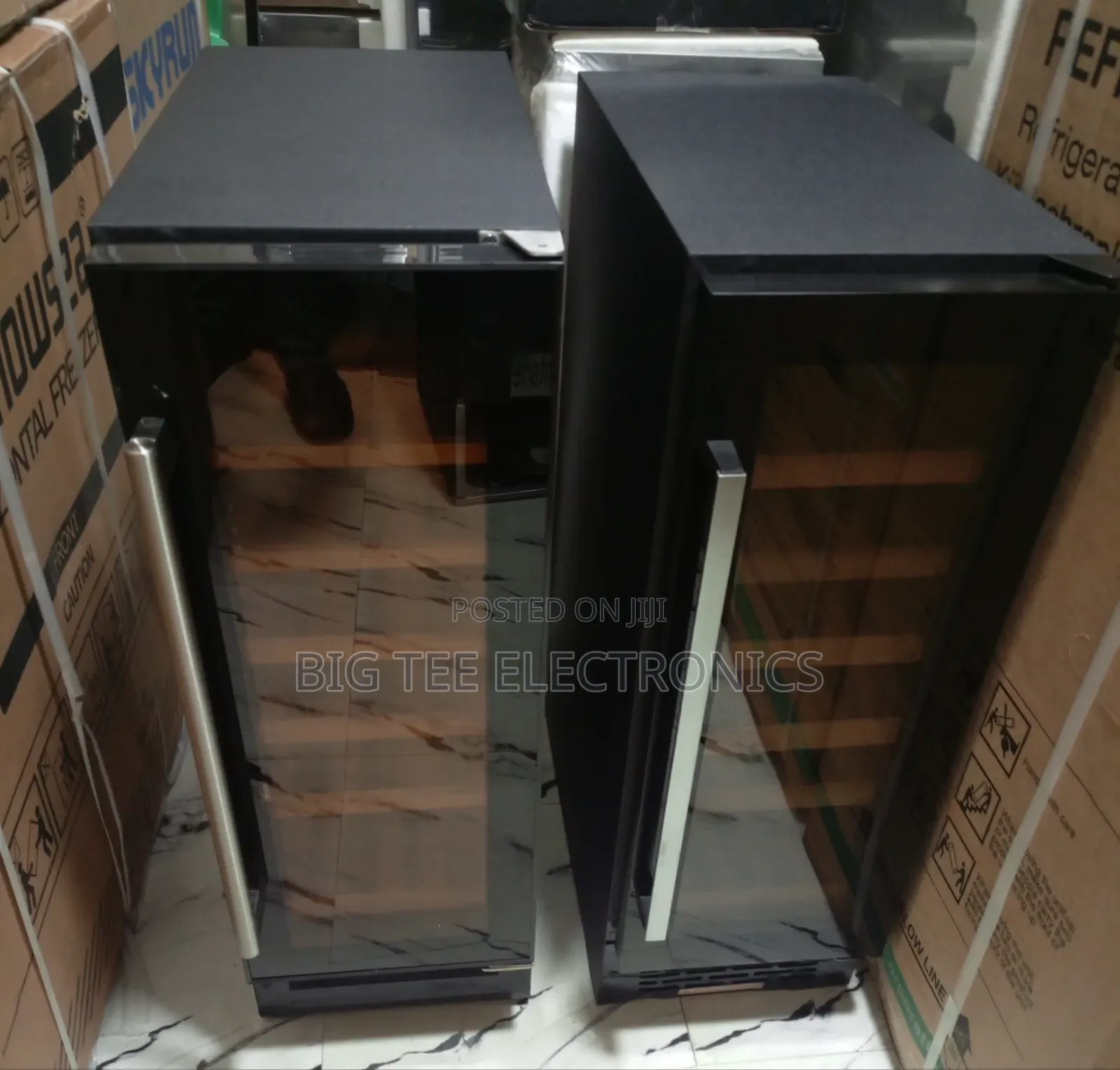 Wooden Wine Chiller Display