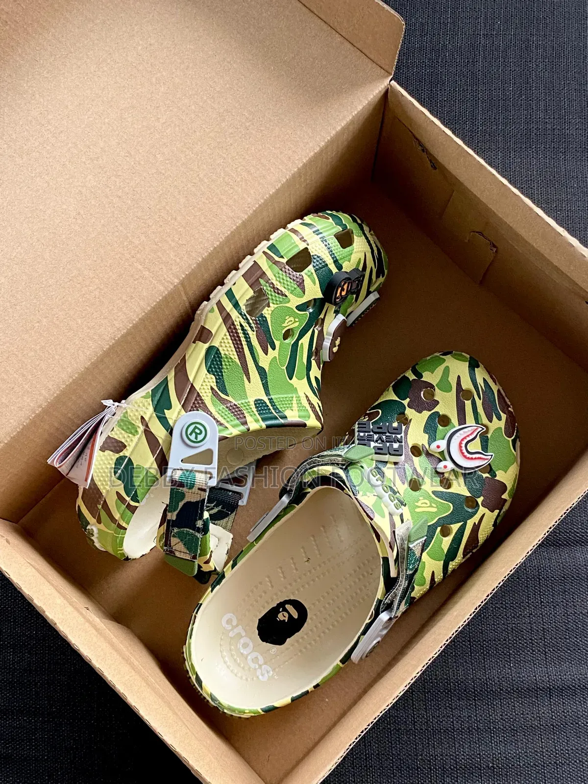 Premium Crocs Available in Sizes 39–46.