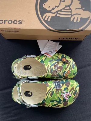 Premium Crocs Available in Sizes 39–46.