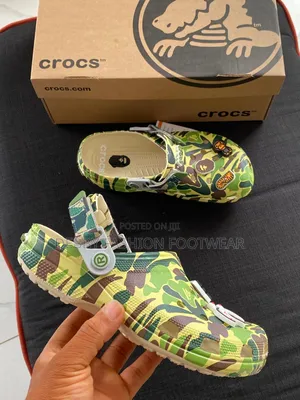 Premium Crocs Available in Sizes 39–46.