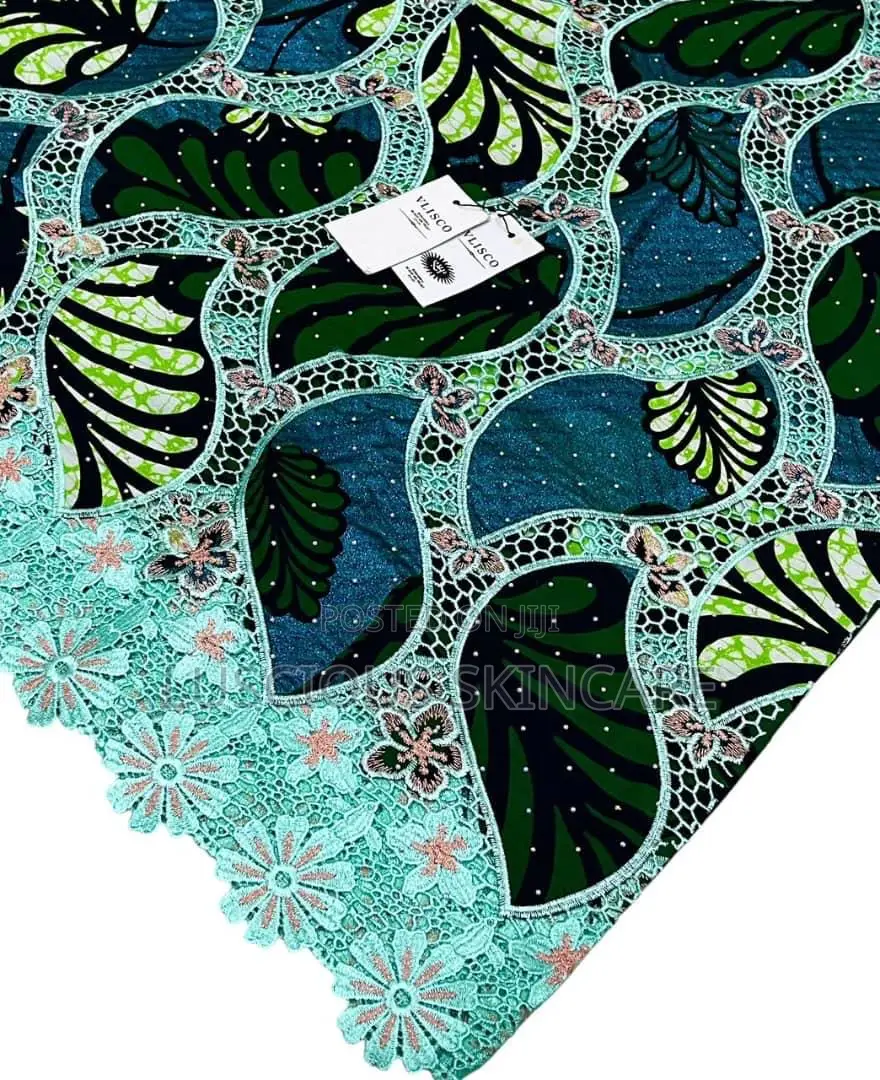 Embellished Ankara/Ankara Lace