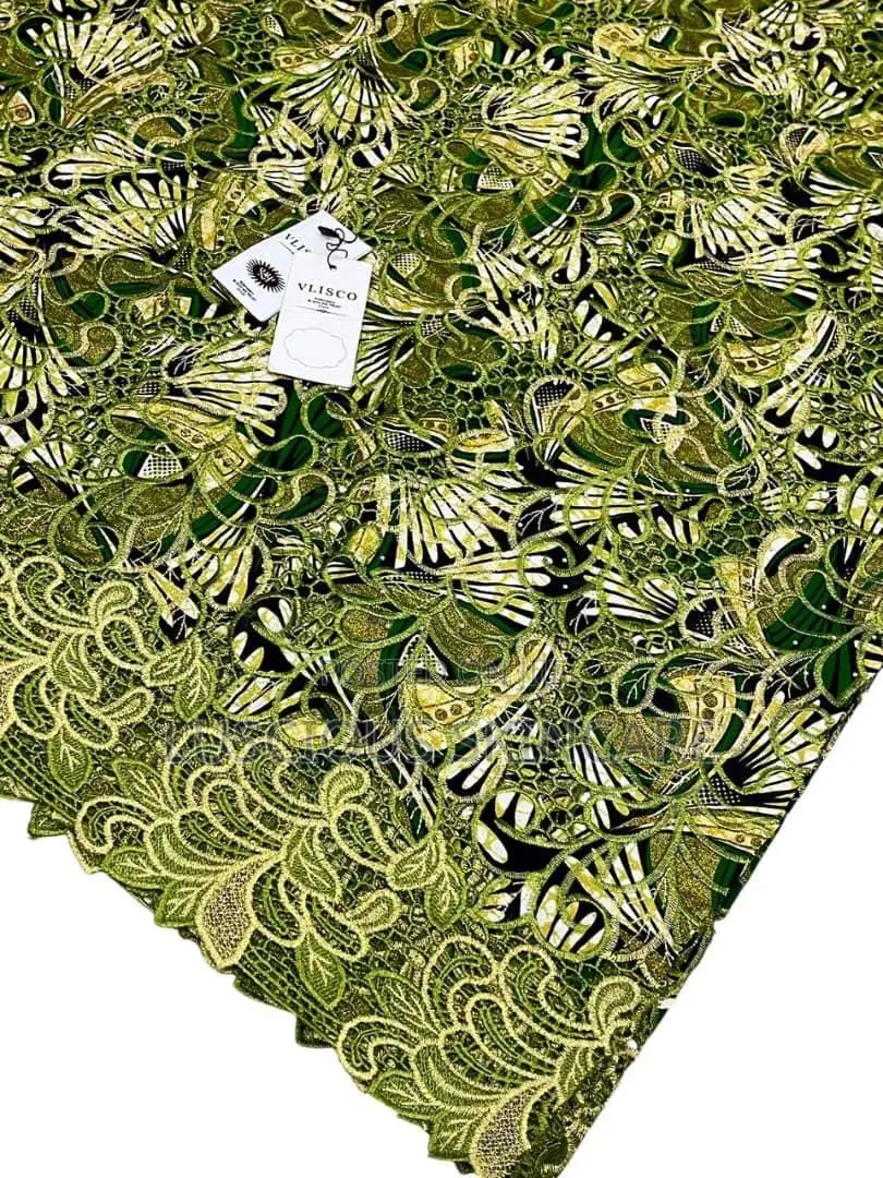Embellished Ankara/Ankara Lace