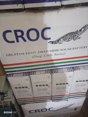 Croc 210ah 12v Slime Gel Battery