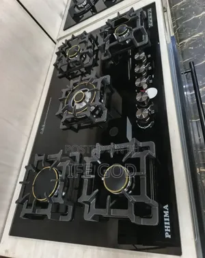 Original Phiima Inbuilt Cabinet or Table Top 5 Burners Gas Cooker Hob