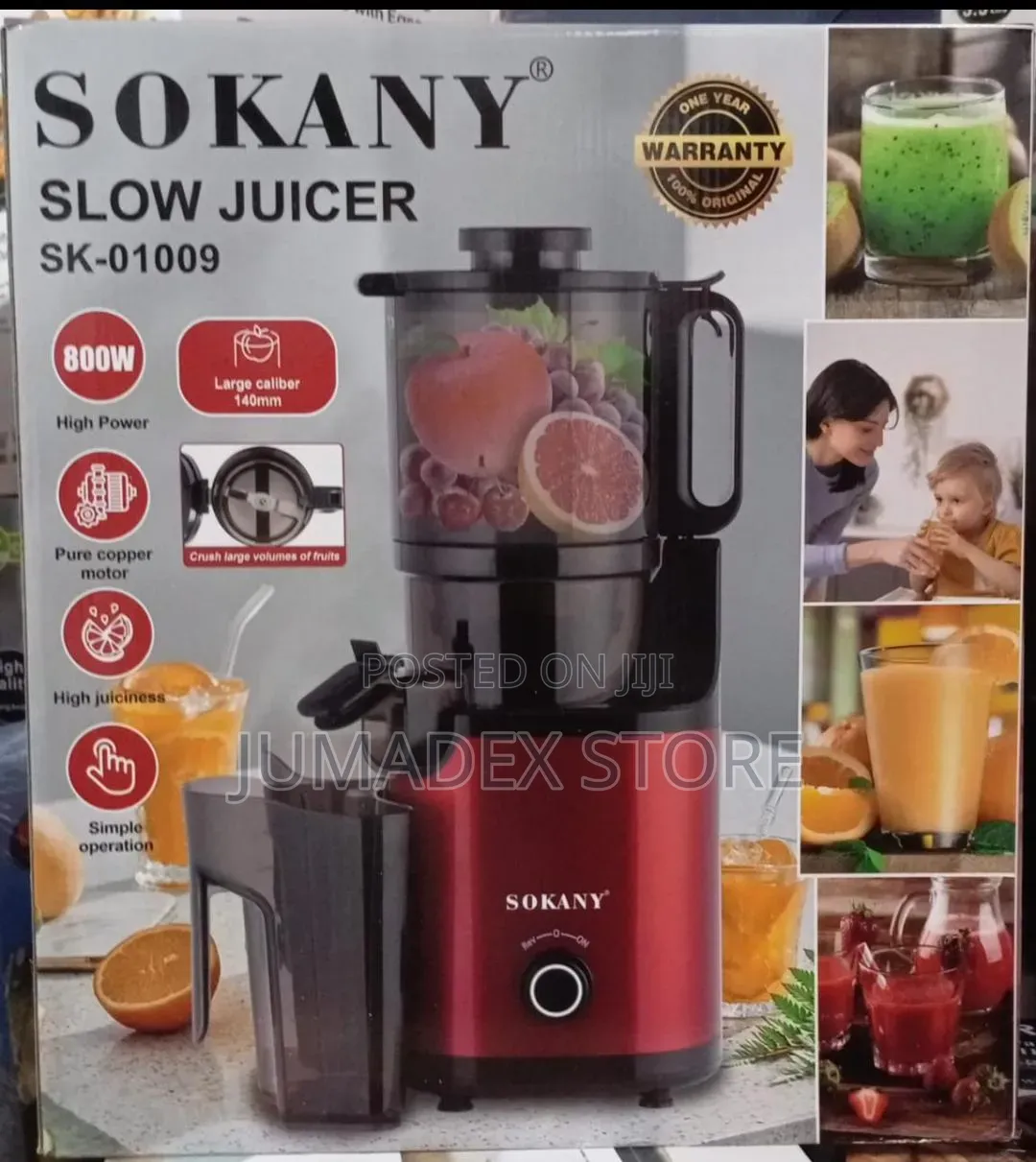 Sokany Slow Juicer
