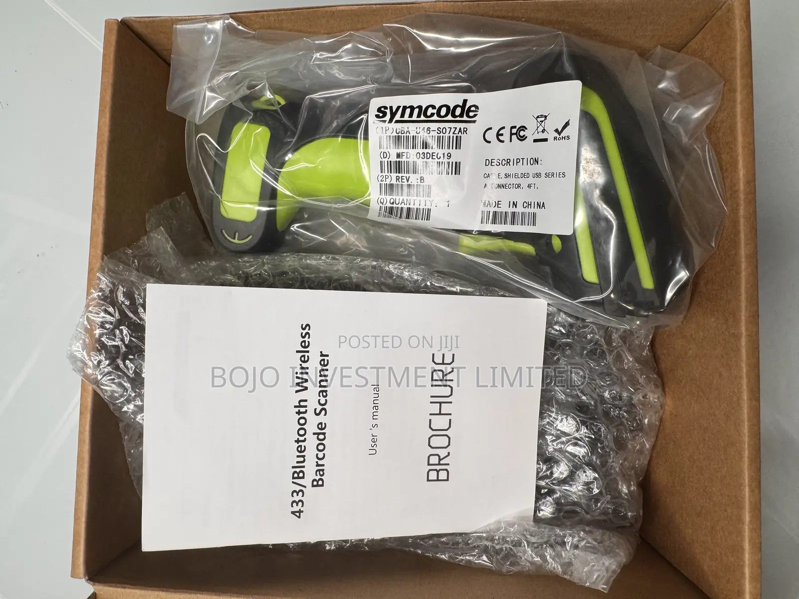 Symcode 433 Wireless Bluetooth Barcode Scanner Stand