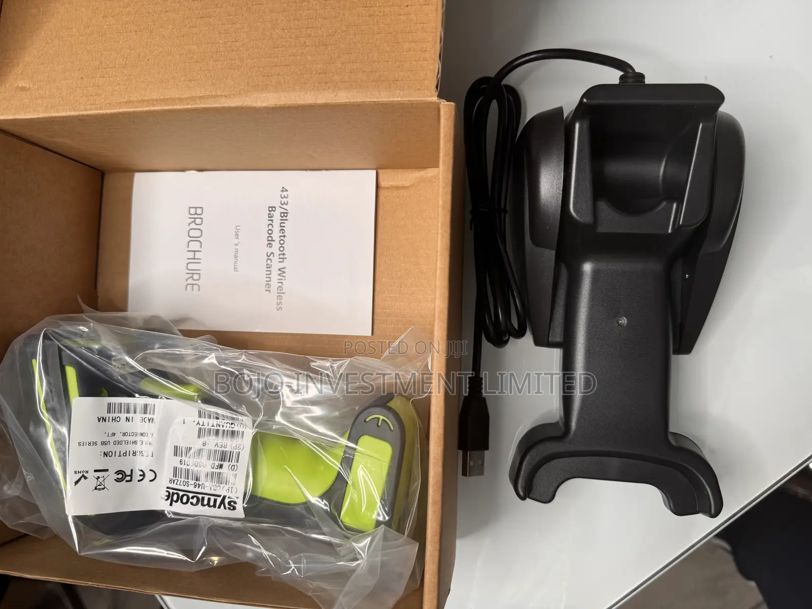 Symcode 433 Wireless Bluetooth Barcode Scanner Stand