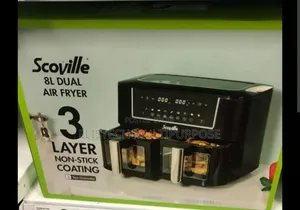 Scoville 8l Dual Basket Air Fryer
