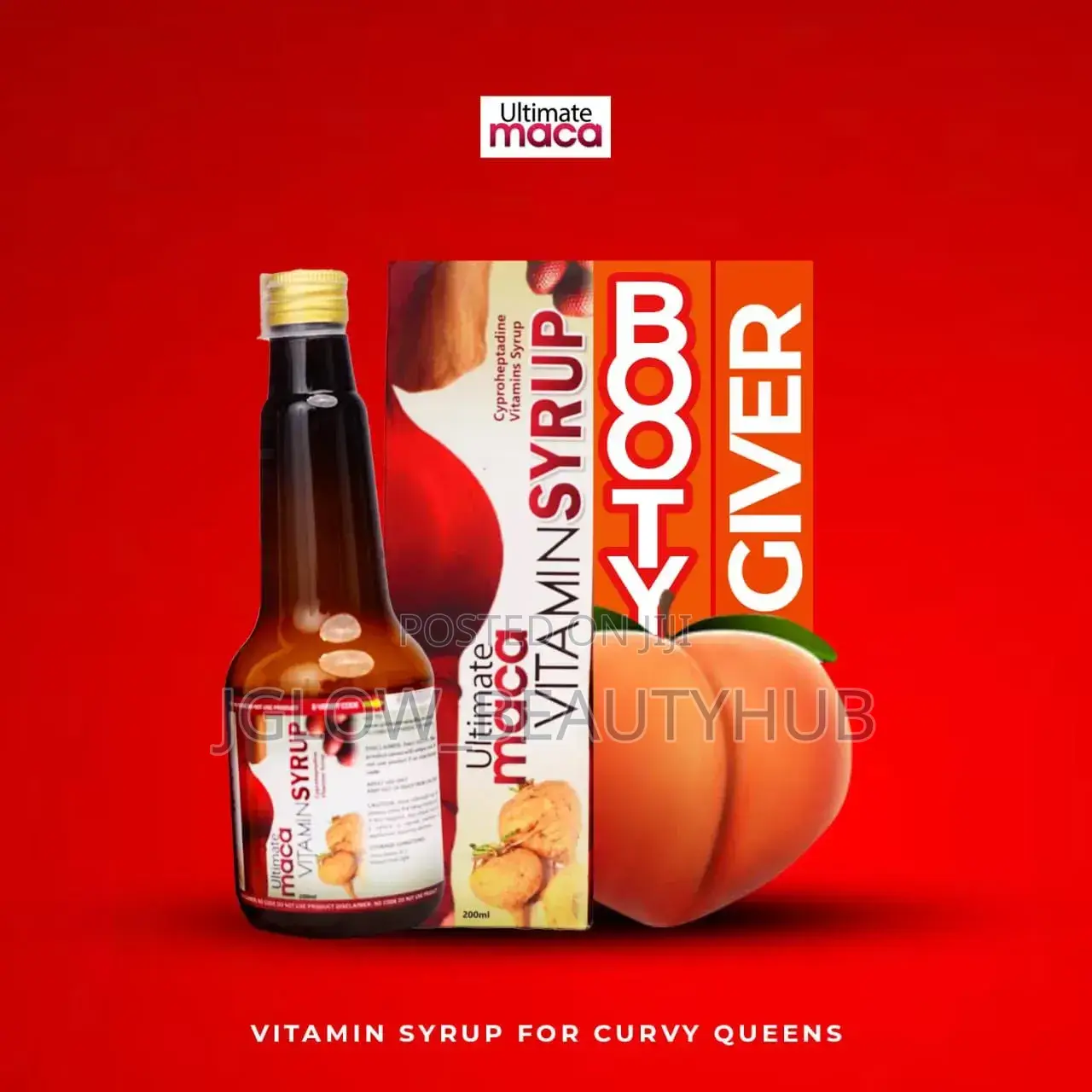 Ultimate Maca, Suppliment Syrub