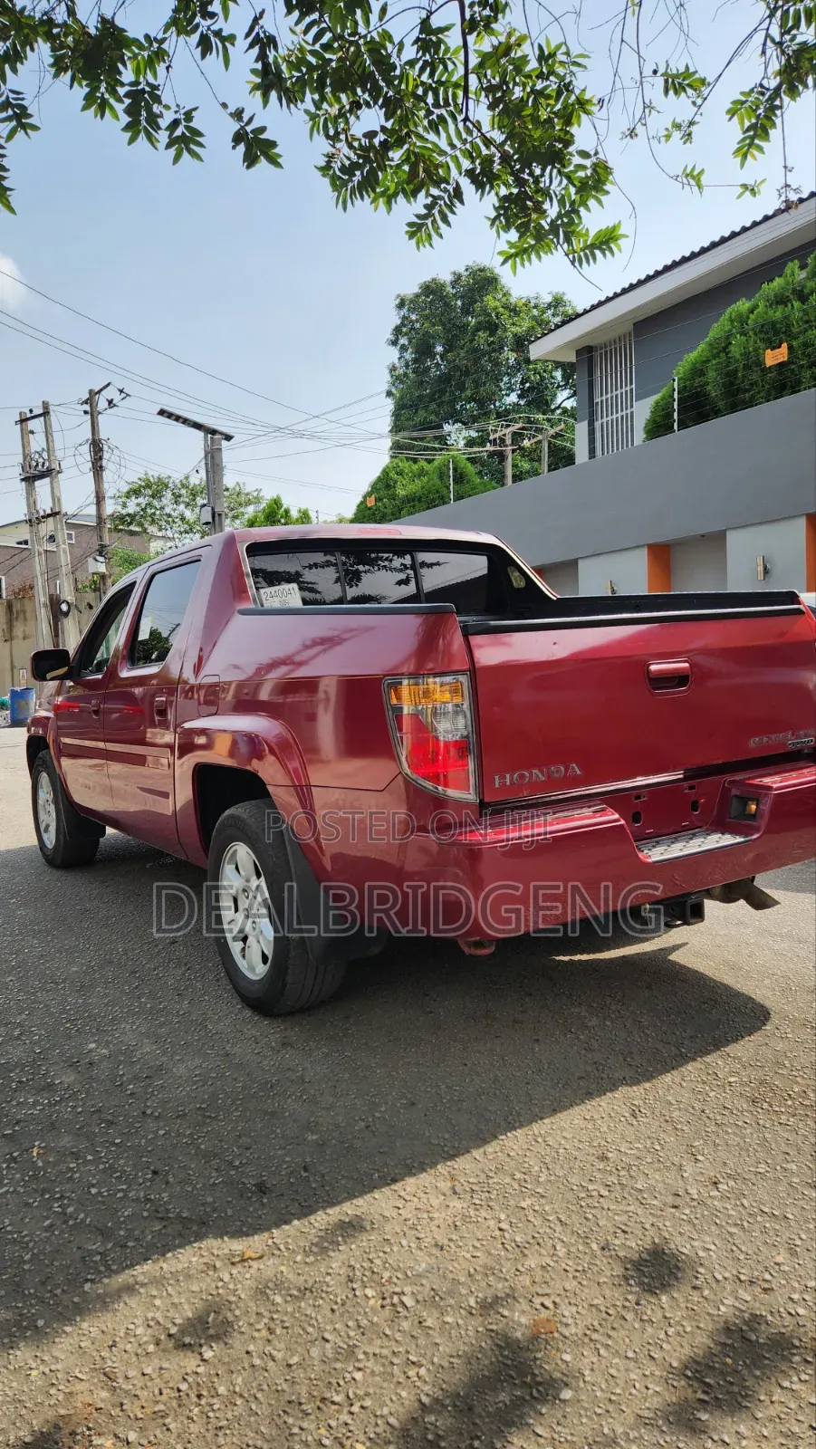 Honda Ridgeline RT 2006 Red