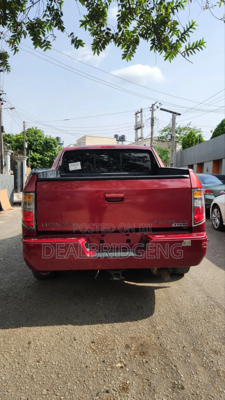 Honda Ridgeline RT 2006 Red