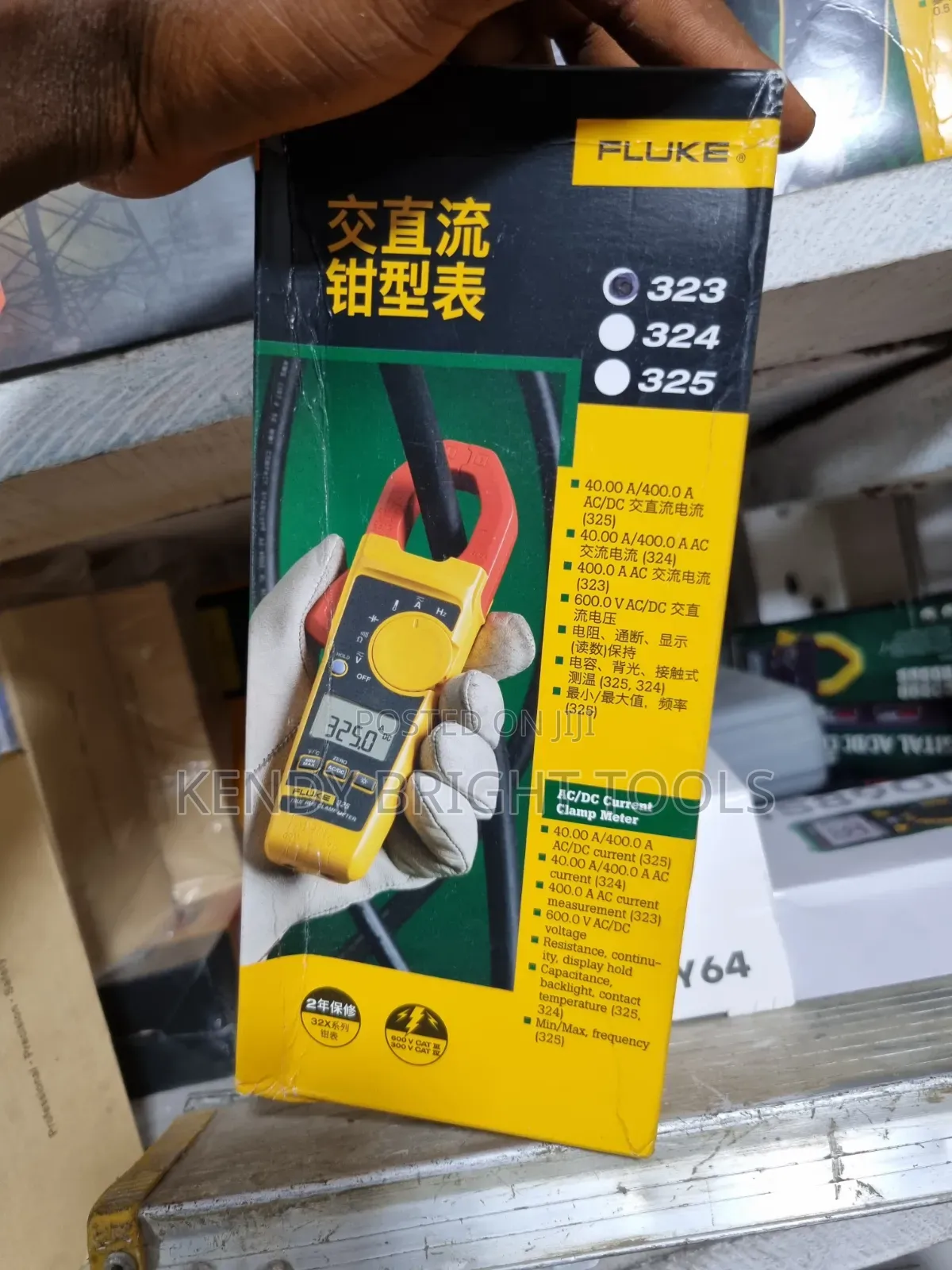 Clamp Meter Fluke 323 Ac/Dc
