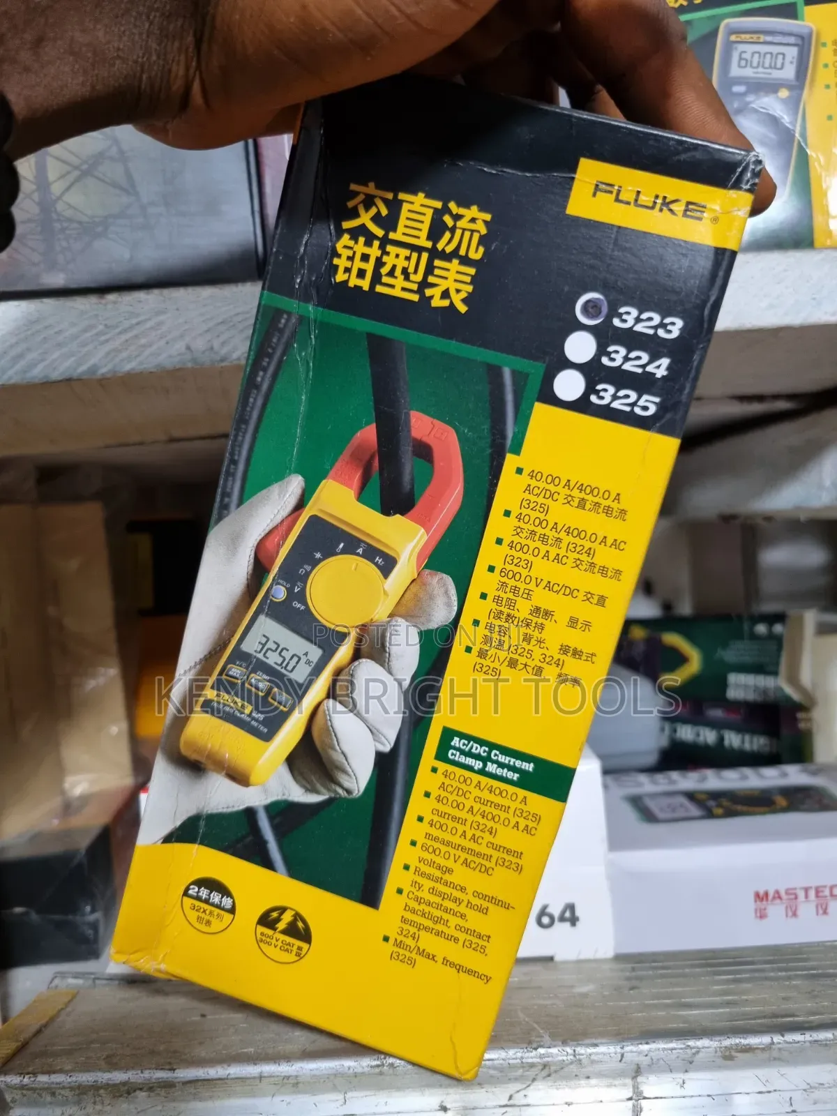 Clamp Meter Fluke 323 Ac/Dc