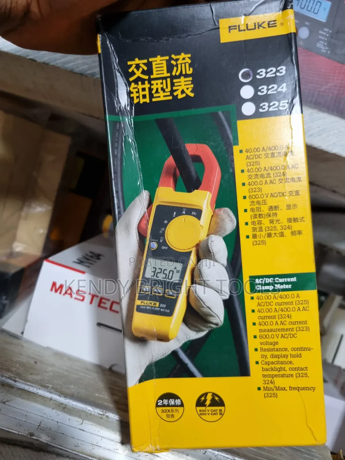 Clamp Meter Fluke 323 Ac/Dc
