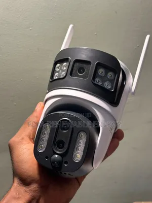 V380 Max Solar Camera Hybrid Zoom Dual Lens
