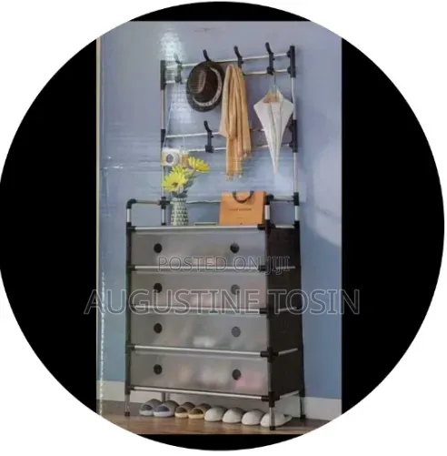 Shoe Rack With Hanger