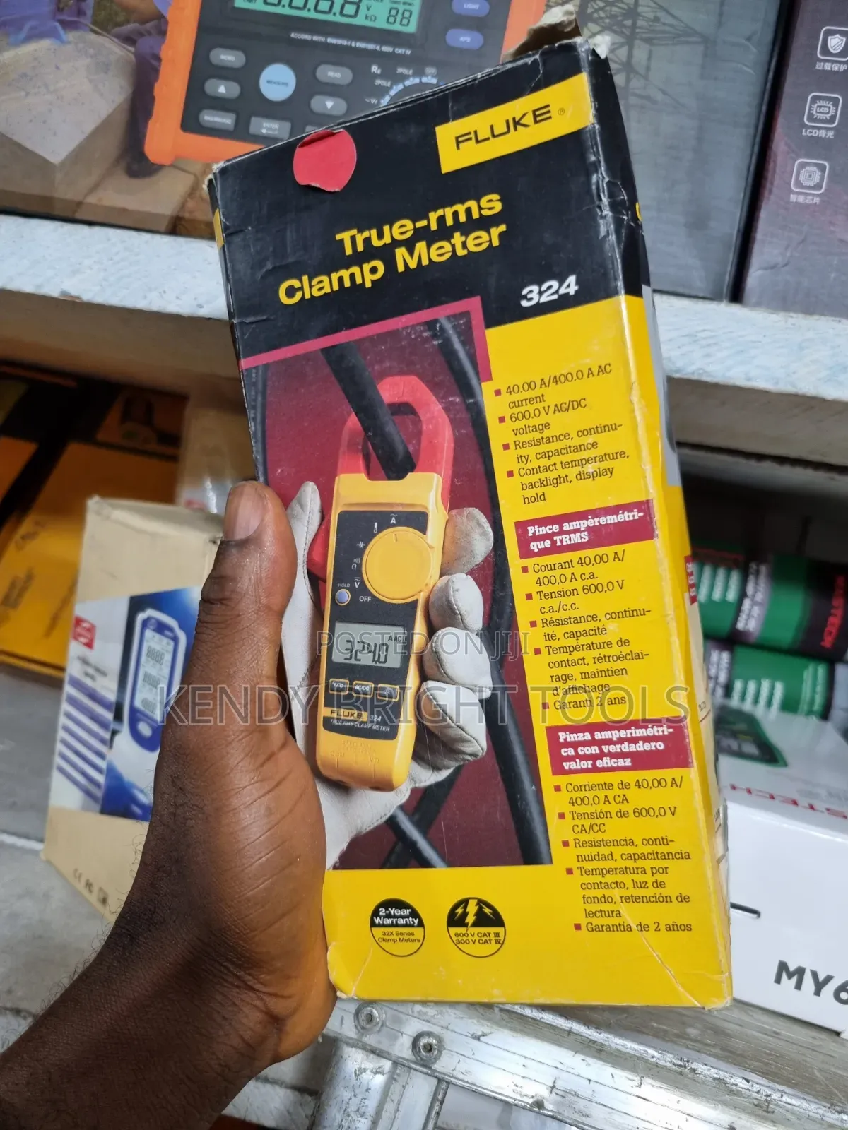 Clamp Meter Fluke 324 Ac/Dc