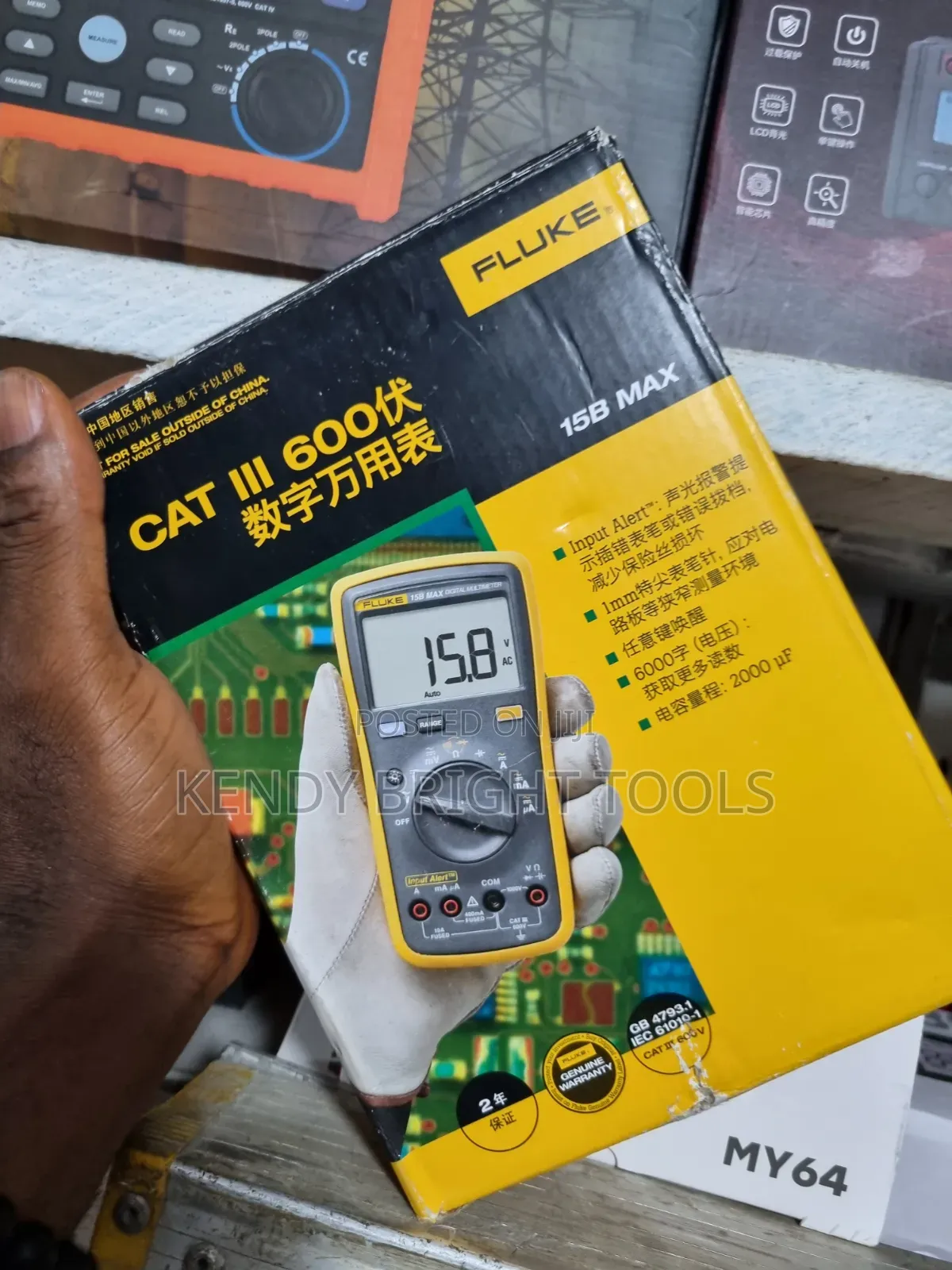 Multimeter Fluke 15b Max