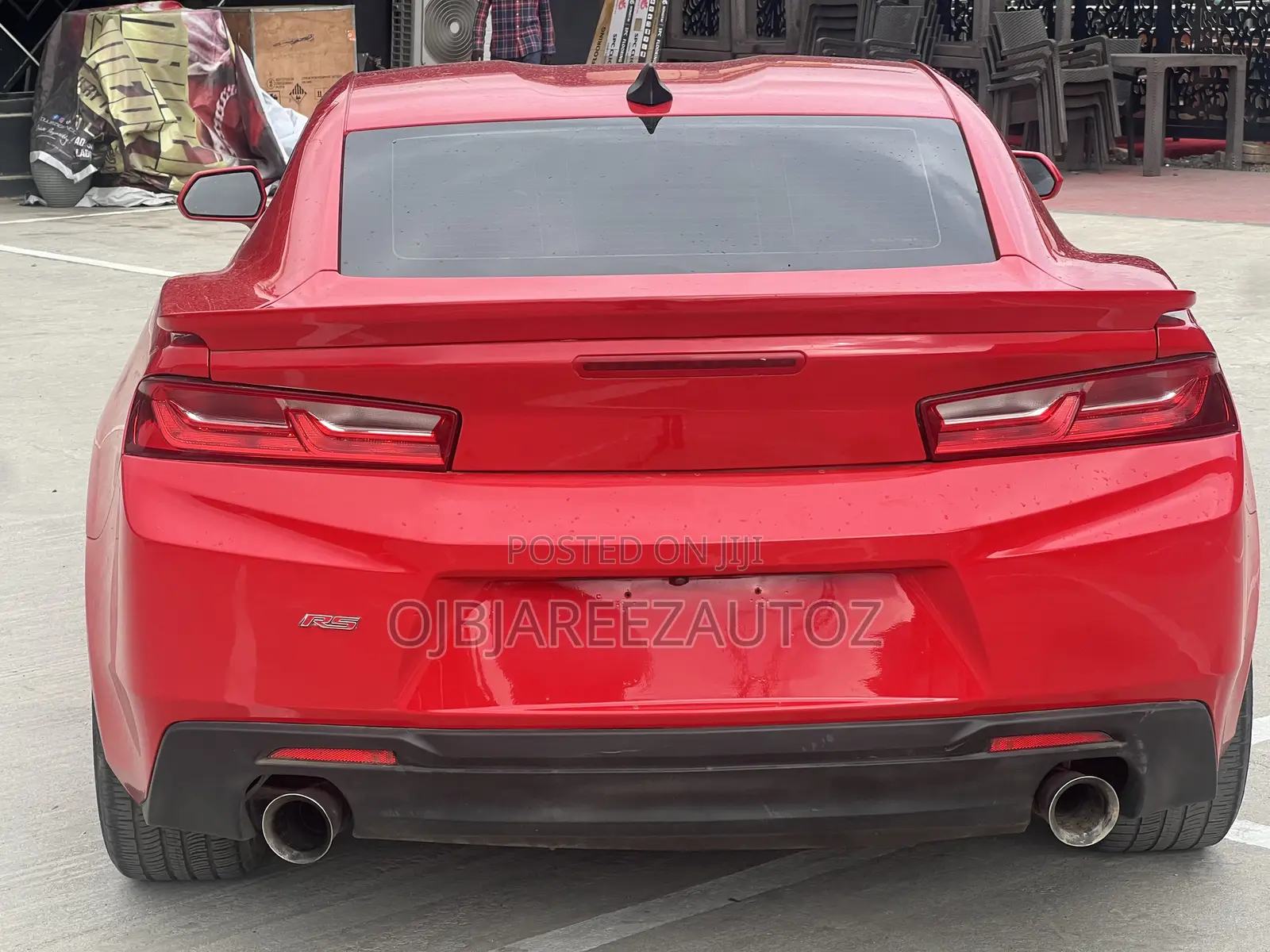 Chevrolet Camaro 2017 Red