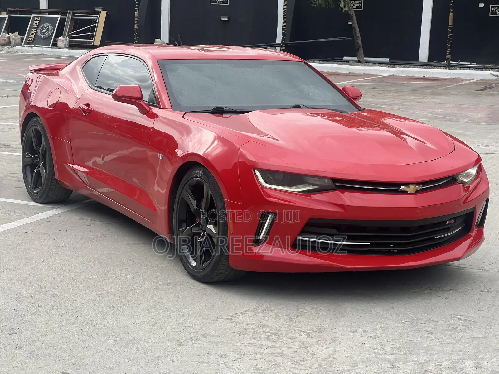 Chevrolet Camaro 2017 Red