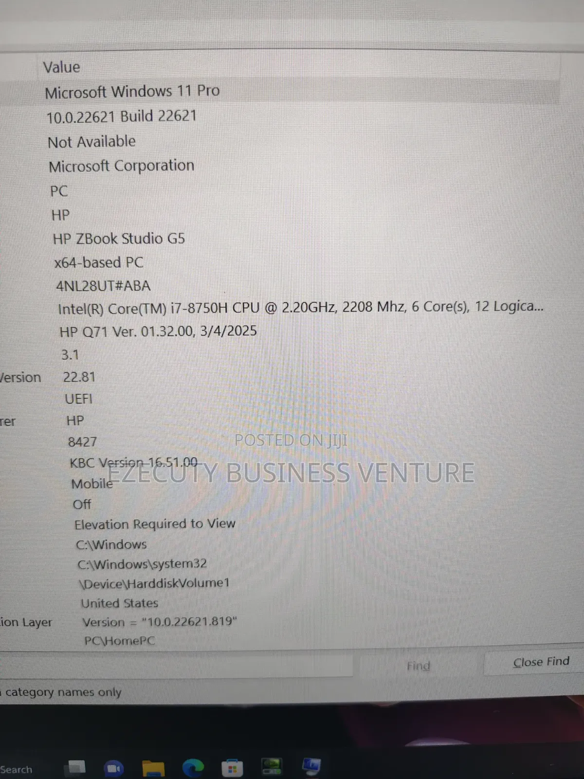 Laptop HP ZBook Studio G5 16GB Intel Core i7 SSD 512GB