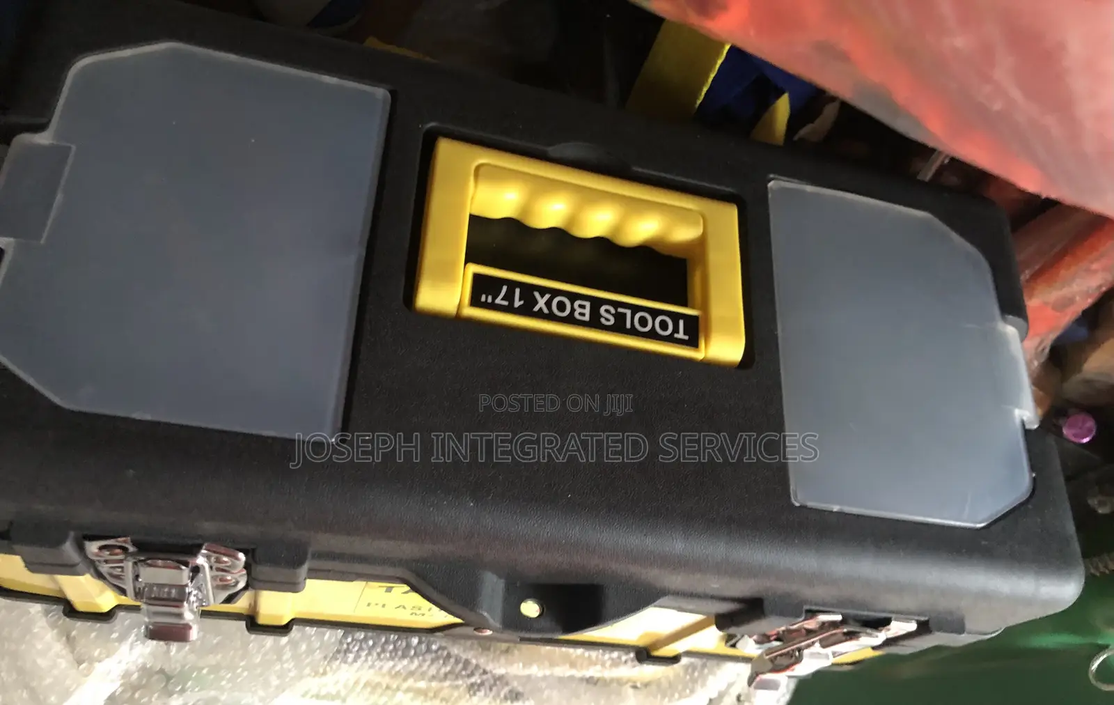 17-Inch "Plastic Iron Toolbox