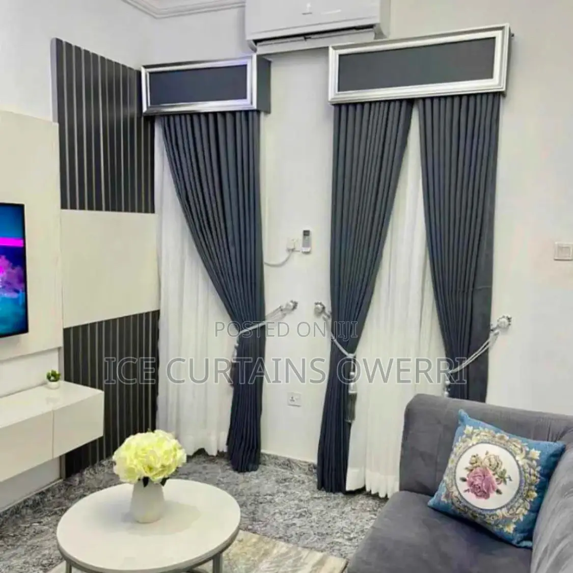 Curtains With Board