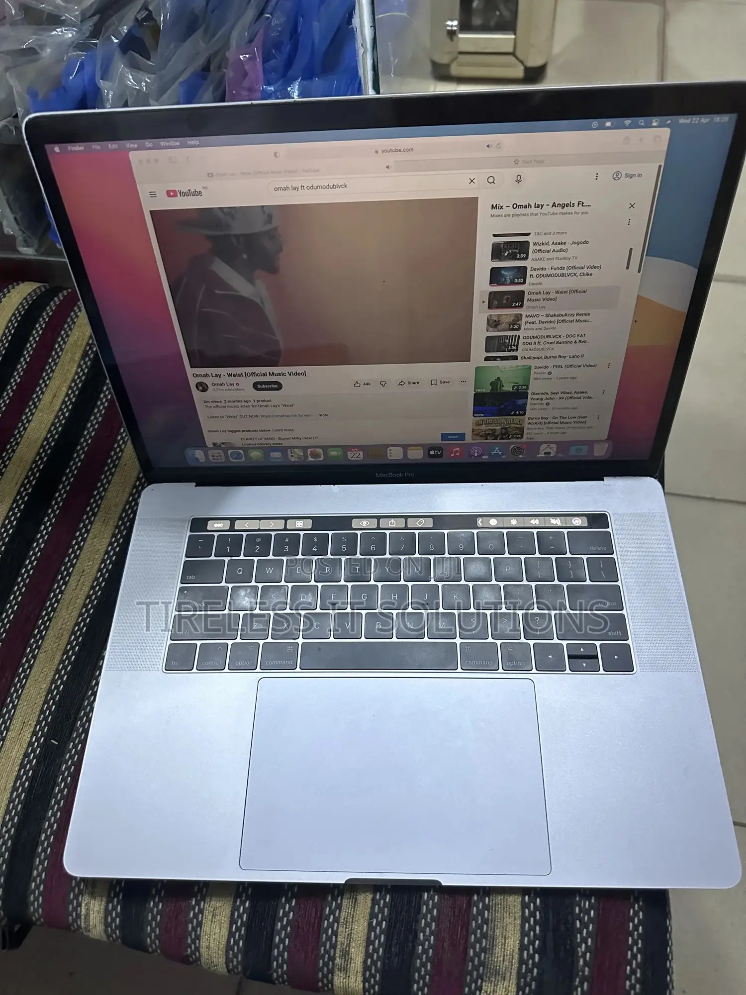 Laptop Apple MacBook Pro 2017 16GB Intel Core i7 SSD 256GB