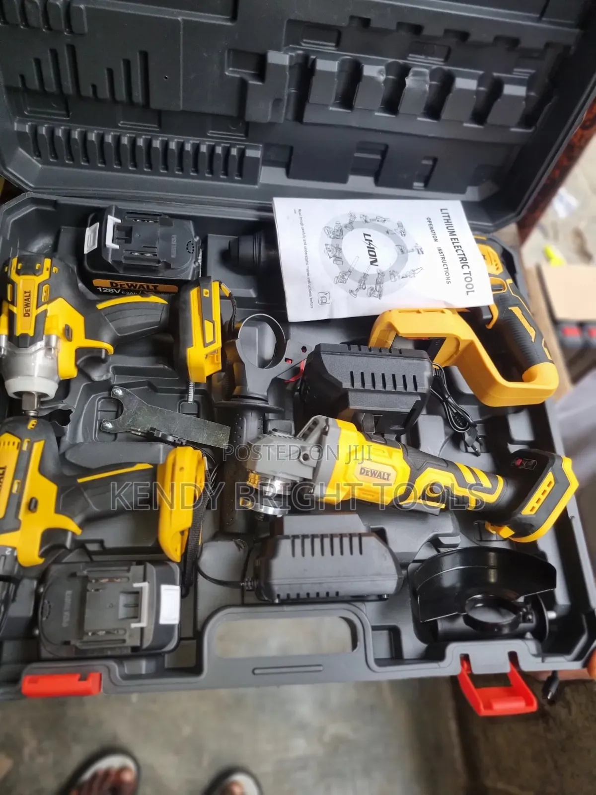 Combo Kit Machine Dewalt 4 in 1