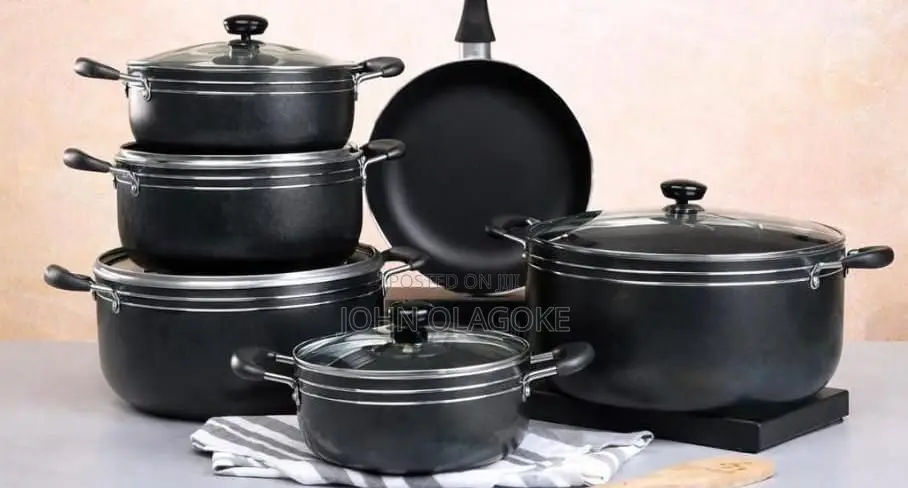 Np-07 SMP Nonstick Pot Set With Frypan