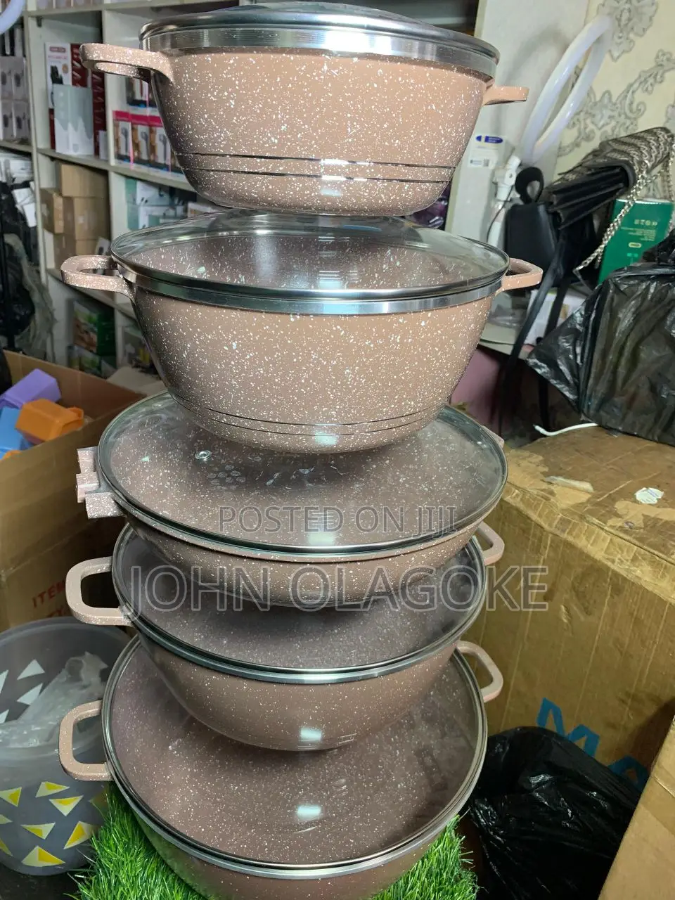 Brocook D01 10pcs Pot Set
