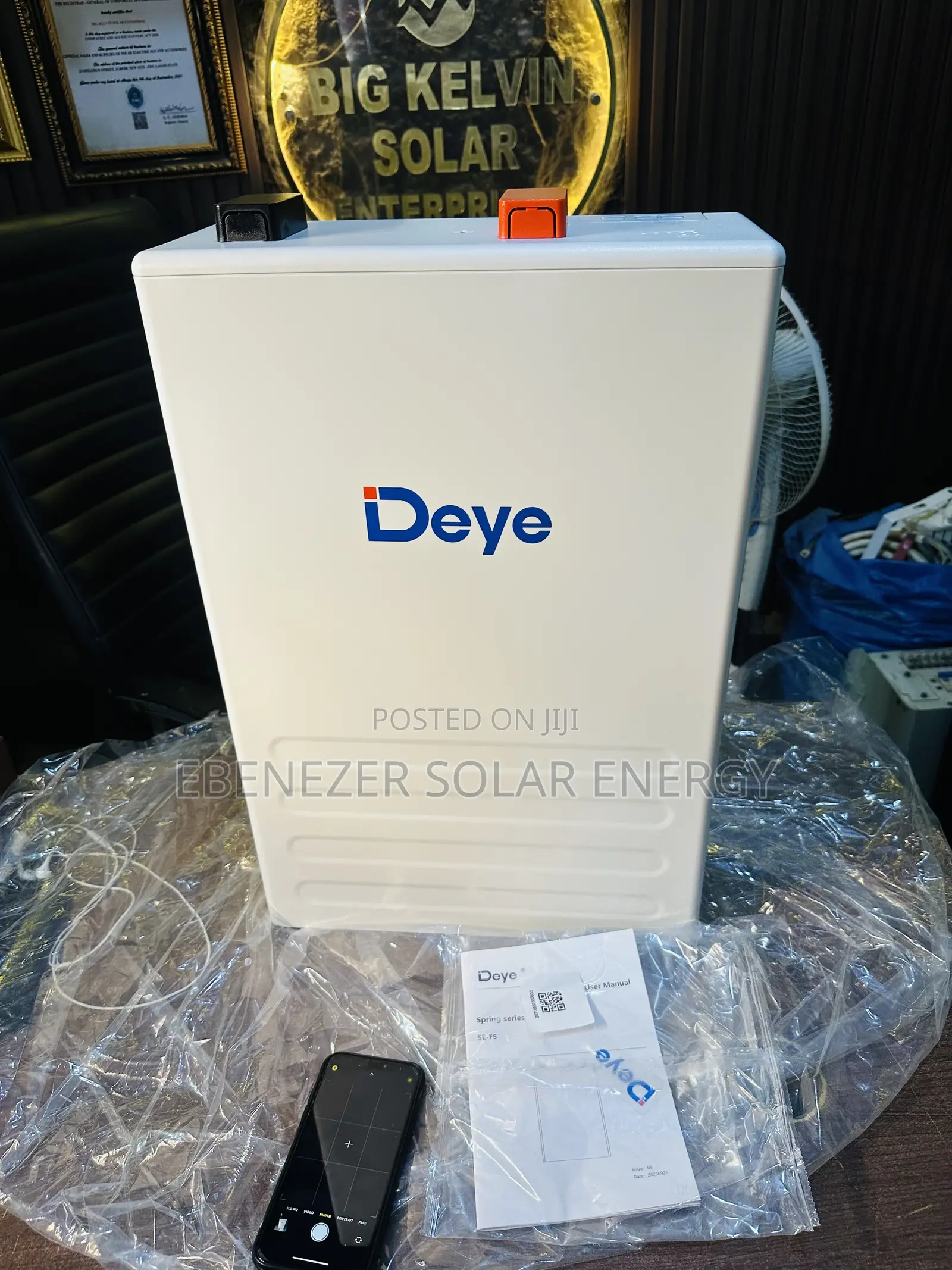 10kwh Deye Lithium Battery 48v