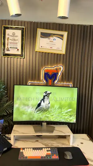 32”Dell Frameless Curved Monitor