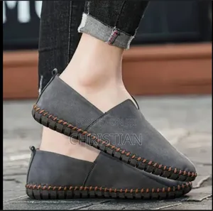 Men's Casual Solid Slip-on Loafer Shoes