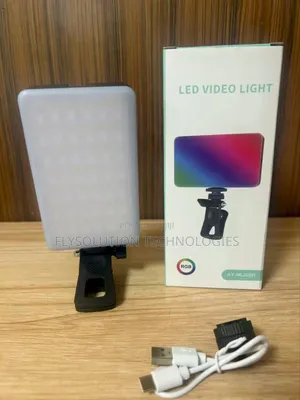 Portable Rgb Led Video Pocket Light